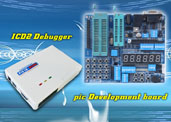 PIC USB MPLAB ICD2 Debugger & Programmer + Development Board
